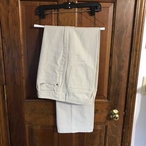 NWOT tan stretch jeans Never Worn
